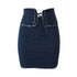 Jeans Lace Up Skirt Women's High Waist Bodycon - menochic